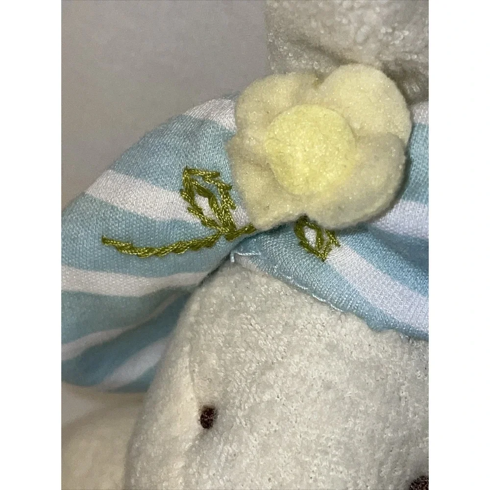 2002 Hallmark Buttercup Bunnies by the Bay Plush Easter Bunny Rabbit Bonnet  NWT